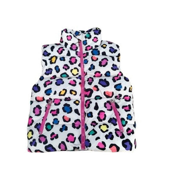 Cheetah Print Bubble Vest (pre-order)