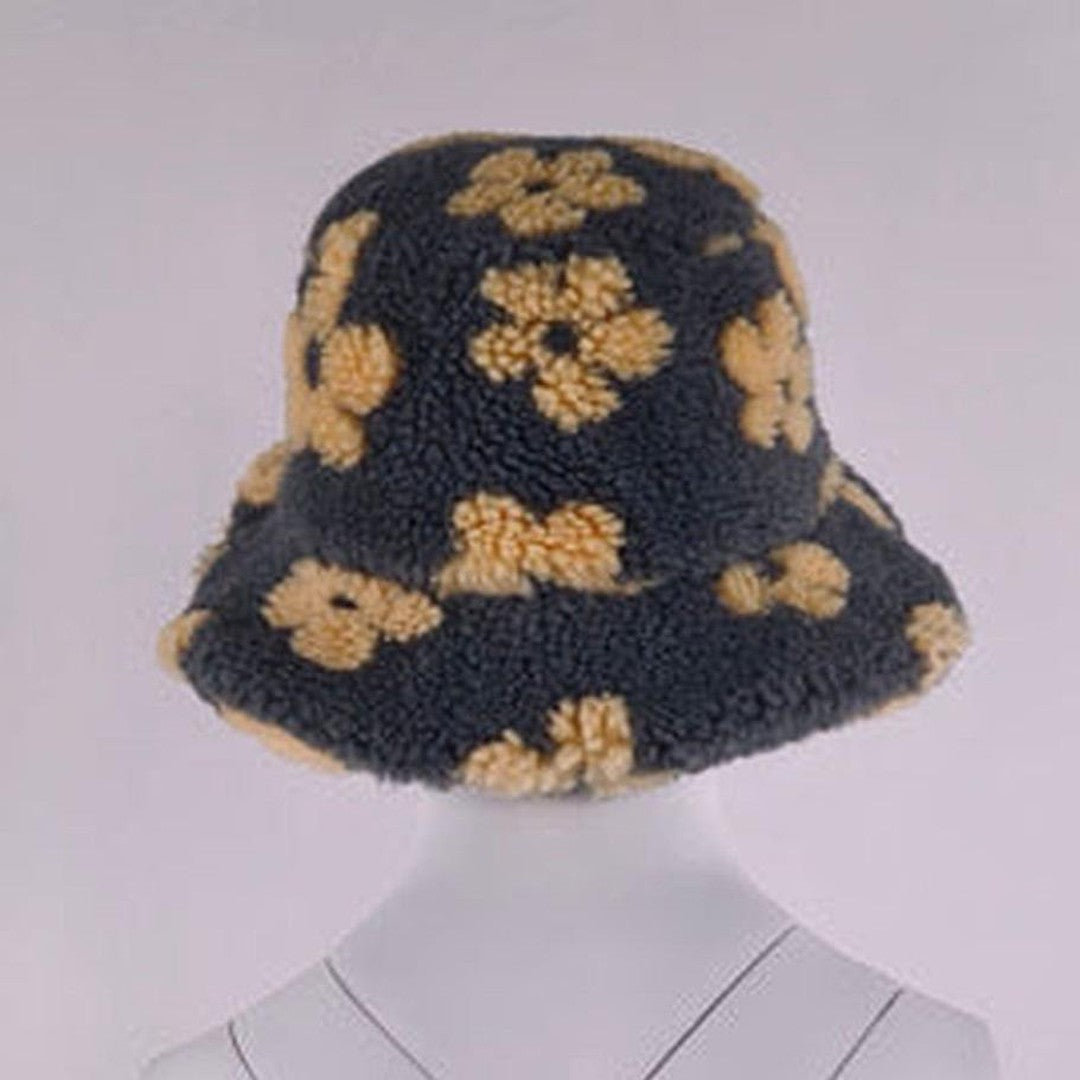 Sherpa Flower Bucket Hat