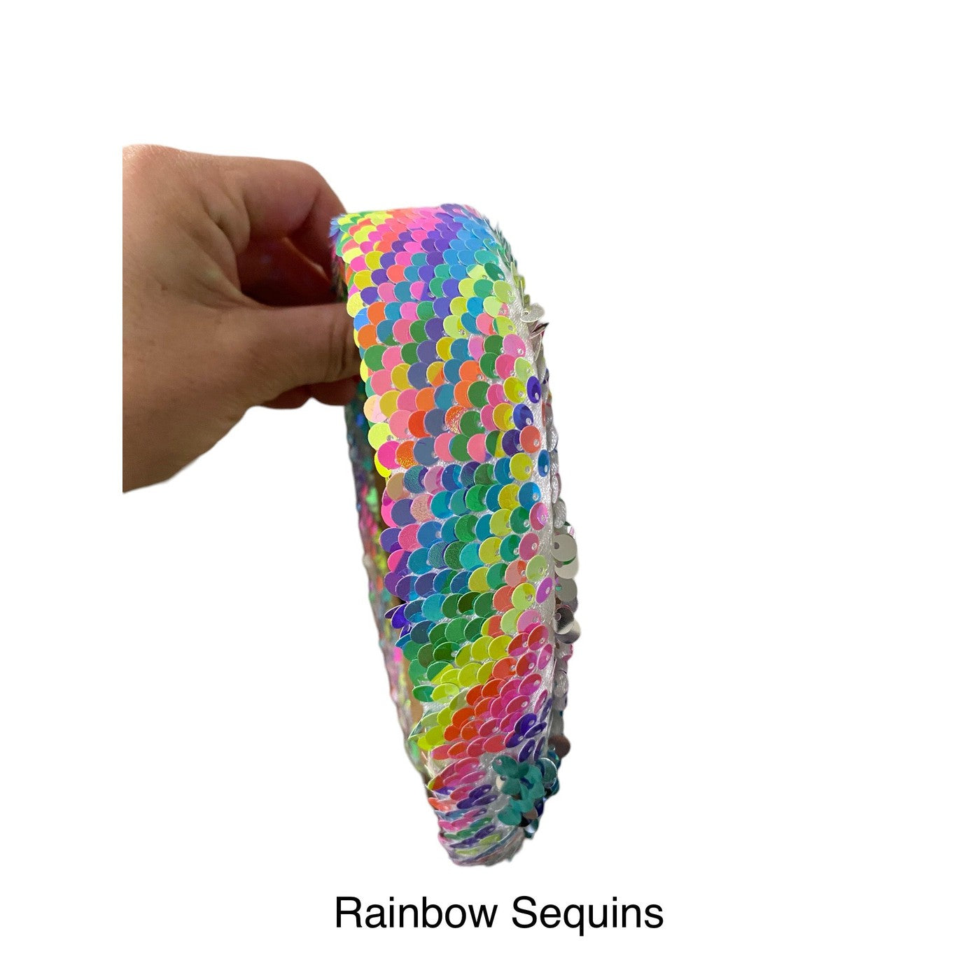 Rainbow Sequins Headband