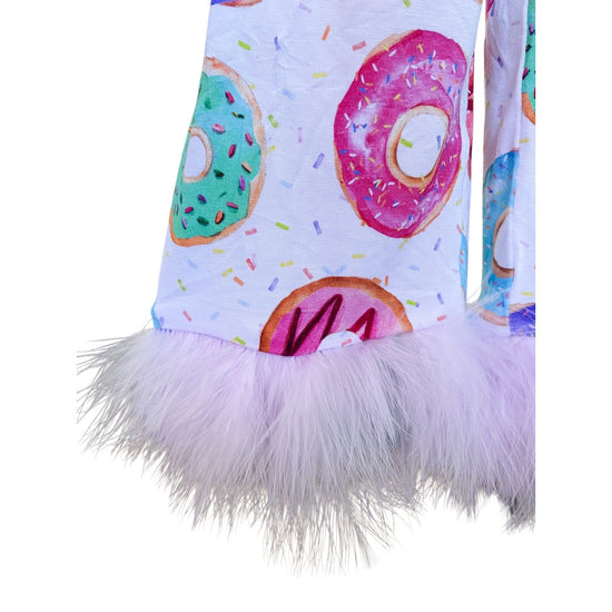 Donut Print Bamboo Feather PJs