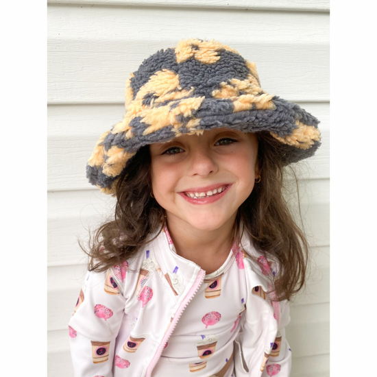 Sherpa Flower Bucket Hat