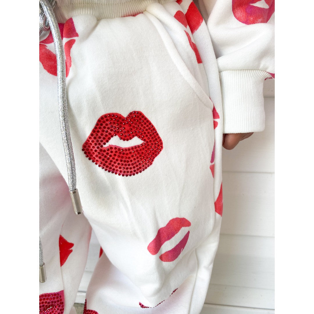 Sparkly Lips Jogger Set