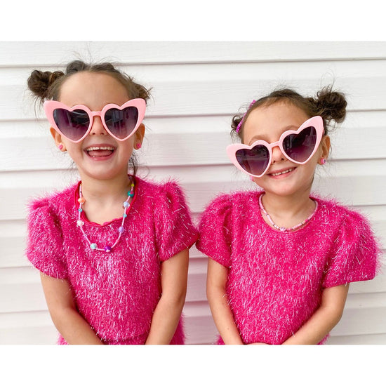 Pink Sparkle Tinsel Set