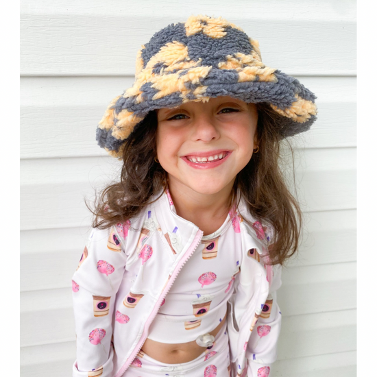 Sherpa Flower Bucket Hat