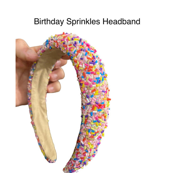 Birthday Sprinkles Headband