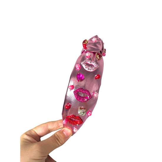 Lips Charm Knot Headband (pre-order)